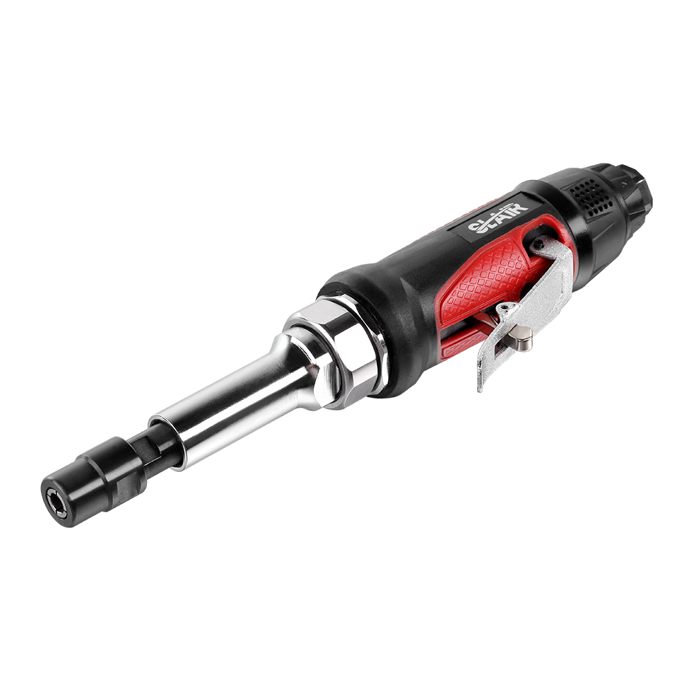  SLAIR 3" SCHACHTLUCHT SLIJPER, 25000 RPM. VEILIGHEIDS TRIGGER, COMPOSIET, MET 1/4" 1/8" OF 3MM 6MM COLLET, PROFESSIONEEL 