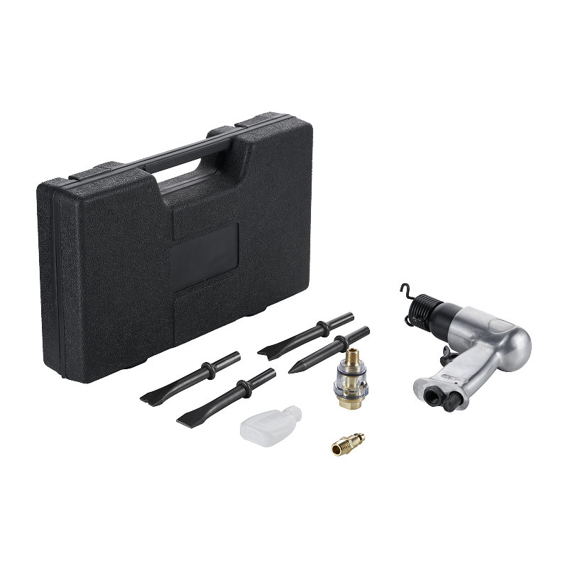  XINXING XQ-T06 9 ST 150 MM LUCHT HAMER KIT, MET LENTE, 125 MM KORTE BEITEL, BMC SET